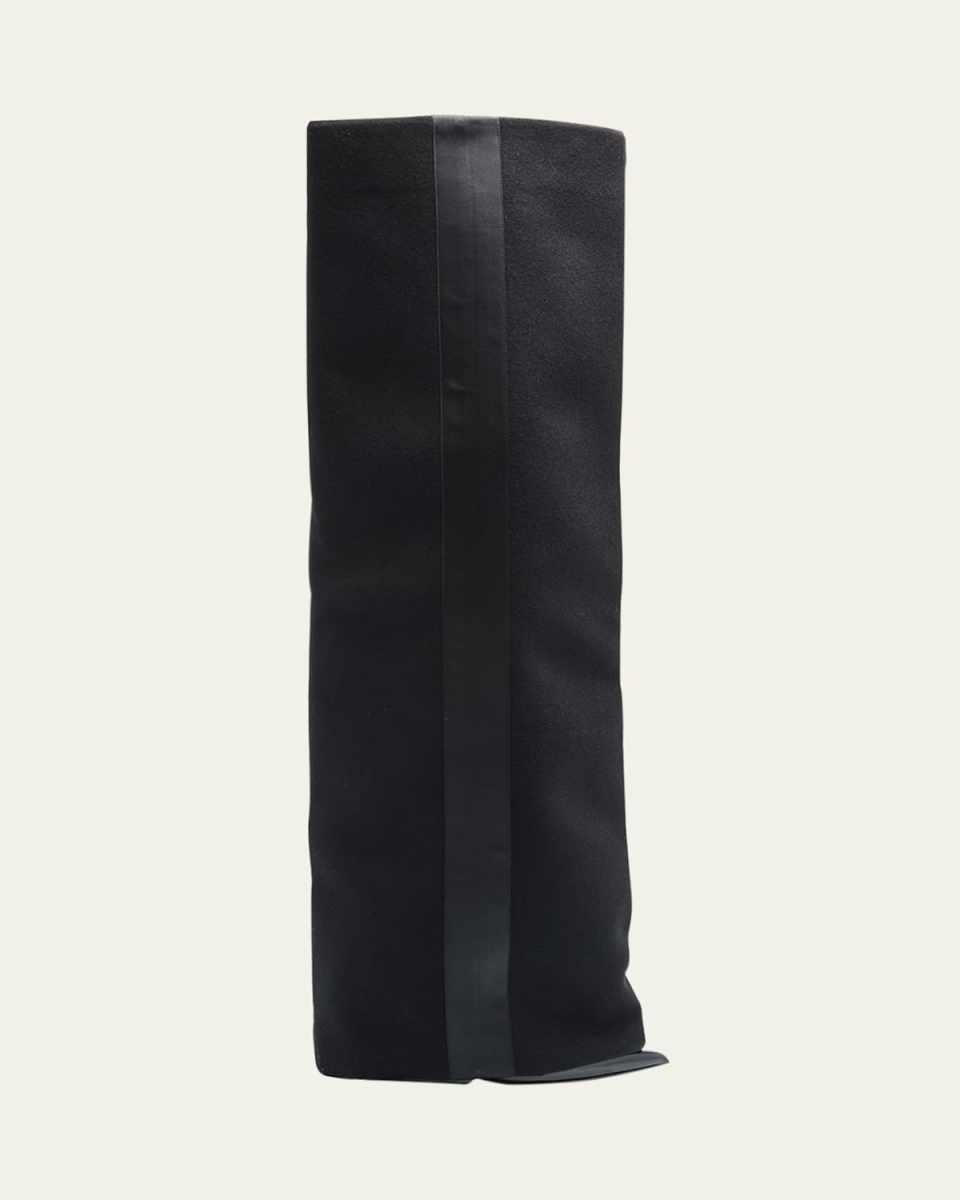 Wool Melton Pant Boots